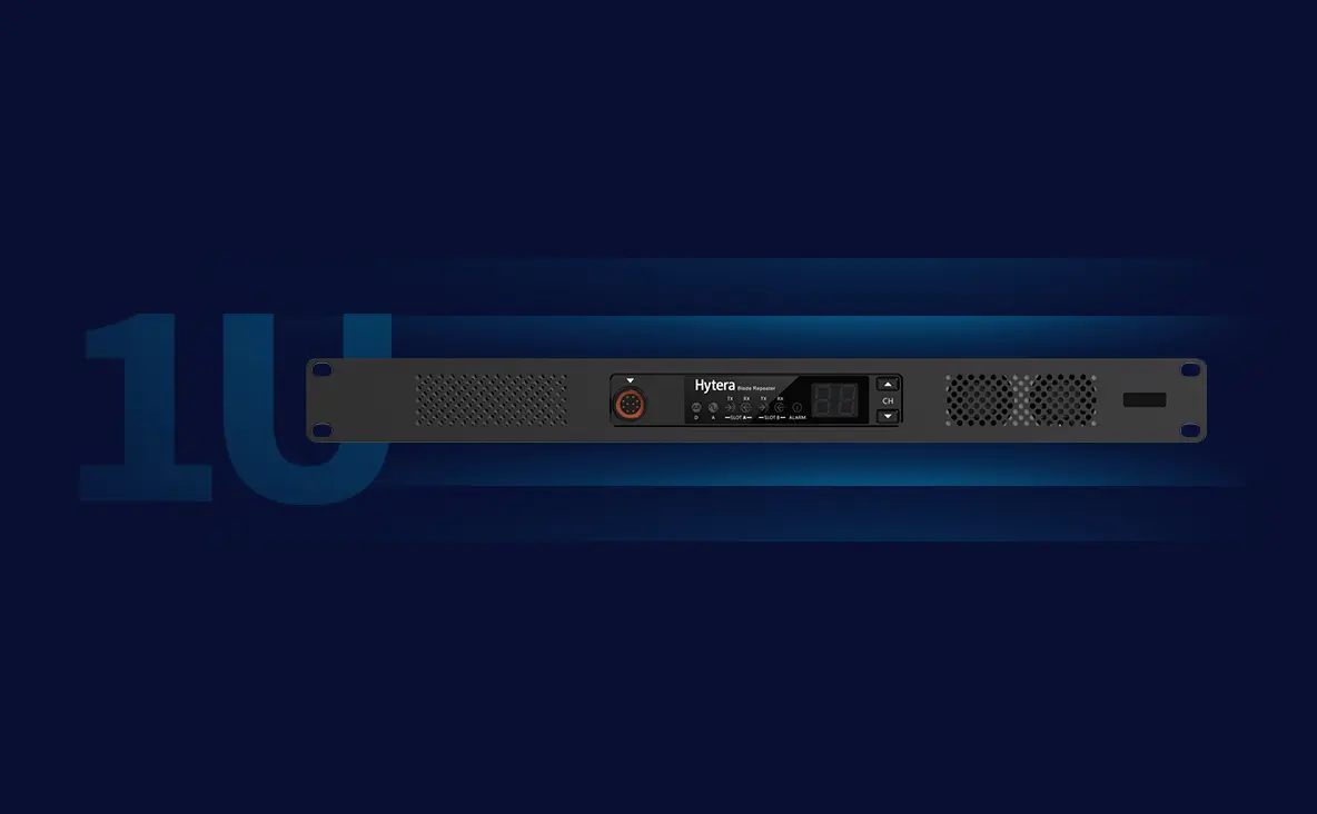 Infraestrutura DMR Hytera associada a soluções de despacho compatíveis