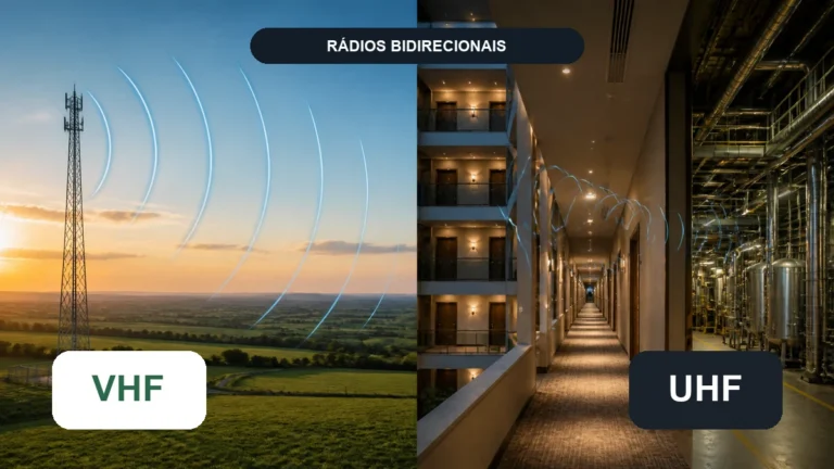 Two-way radios: VHF, UHF, analogue and digital