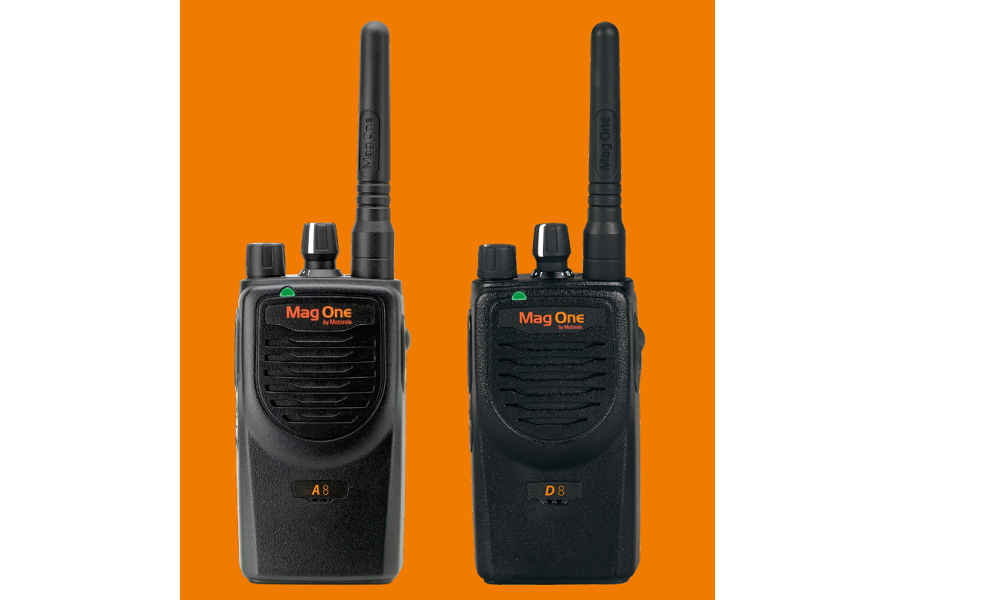 Rádios Motorola Mag One A8 e D8