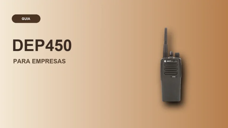 Motorola DEP450 two-way radio: a business guide