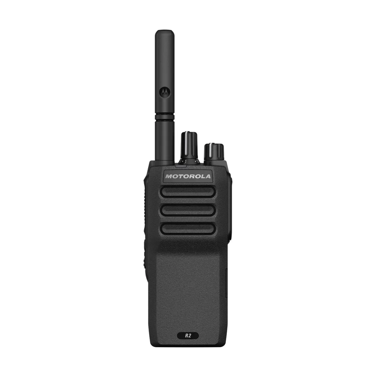 Rádio Motorola R2 ilustrando a seção Fale Conosco da ABC Mais Telecom
