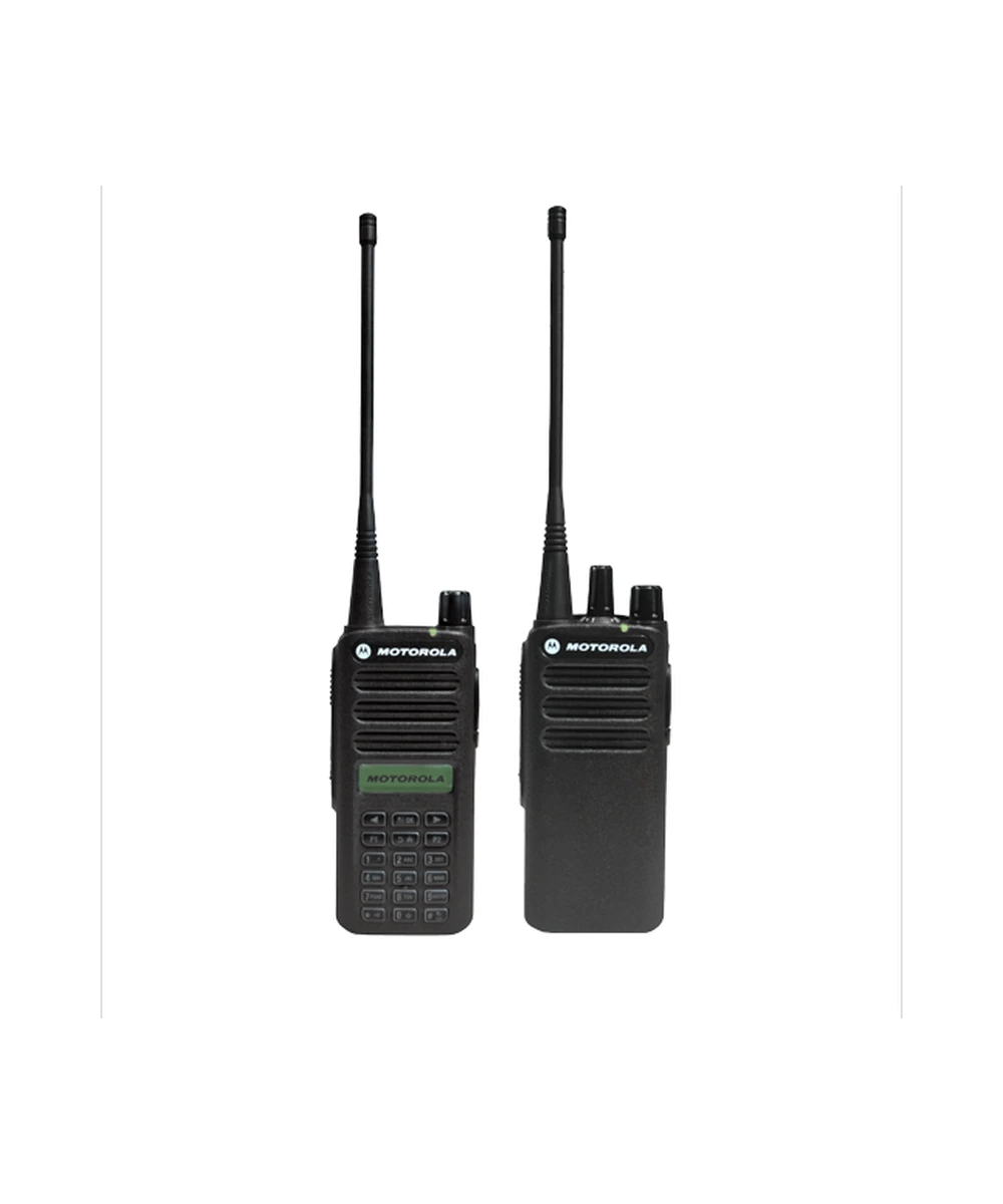 Rádio Comunicador Motorola DEP250 vista frontal