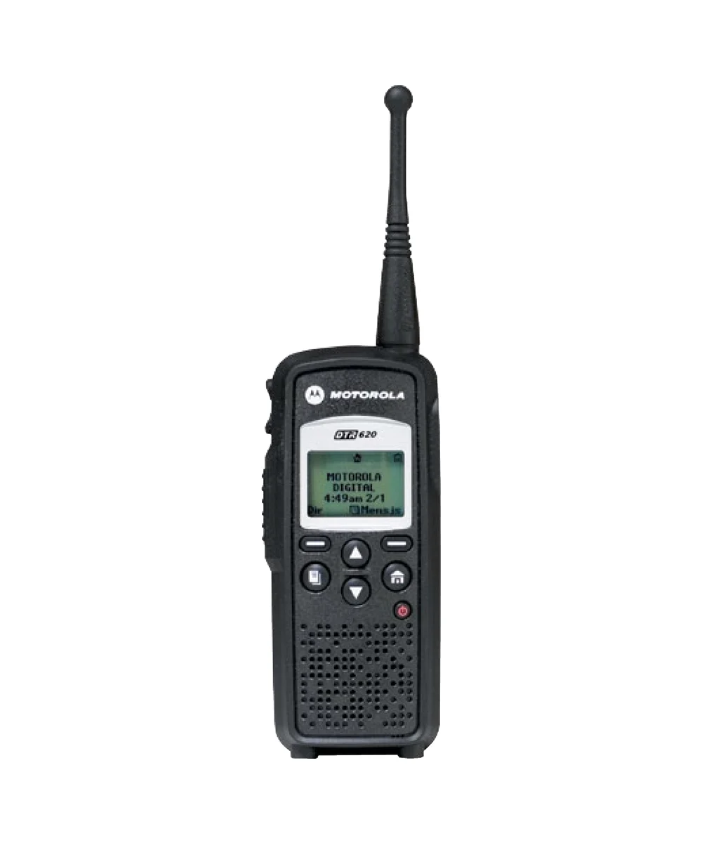 Rádio digital Motorola DTR620 com display gráfico