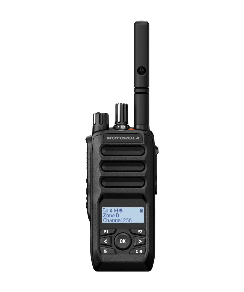 Motorola Solutions R5 radio with display