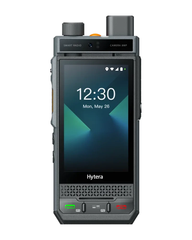 Rádio PoC inteligente Hytera P60 vista do equipamento