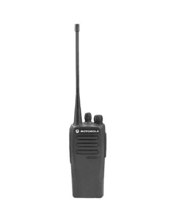 Rádio Motorola DEP450, vista frontal oficial completa